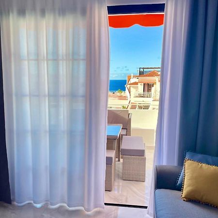 Luxury Diamond - Ocean View, Big Terraces, Air Con, Wifi Apartment Лос Кристианос Екстериор снимка