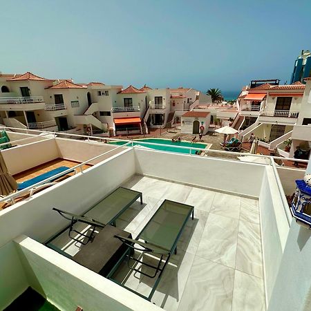 Luxury Diamond - Ocean View, Big Terraces, Air Con, Wifi Apartment Лос Кристианос Екстериор снимка