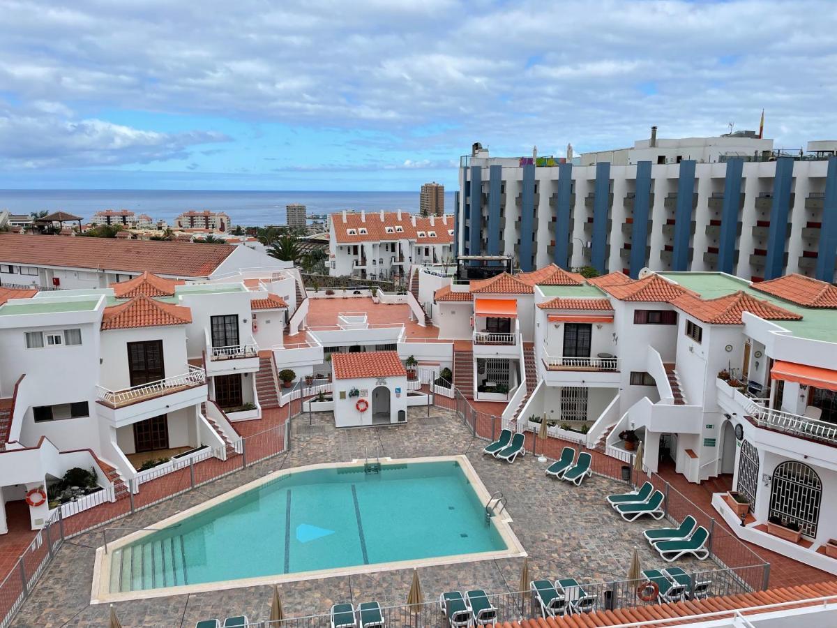 Luxury Diamond - Ocean View, Big Terraces, Air Con, Wifi Apartment Лос Кристианос Екстериор снимка