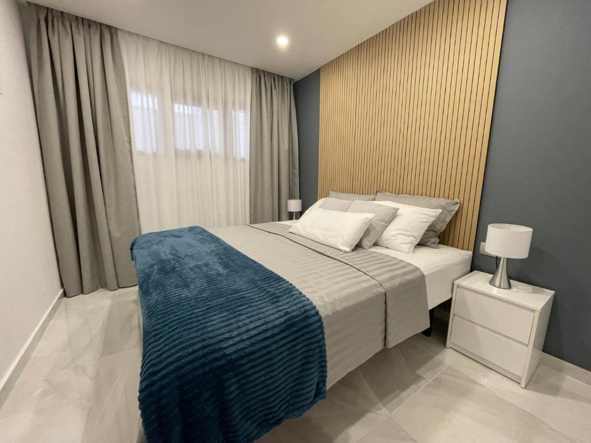 Luxury Diamond - Ocean View, Big Terraces, Air Con, Wifi Apartment Лос Кристианос Екстериор снимка