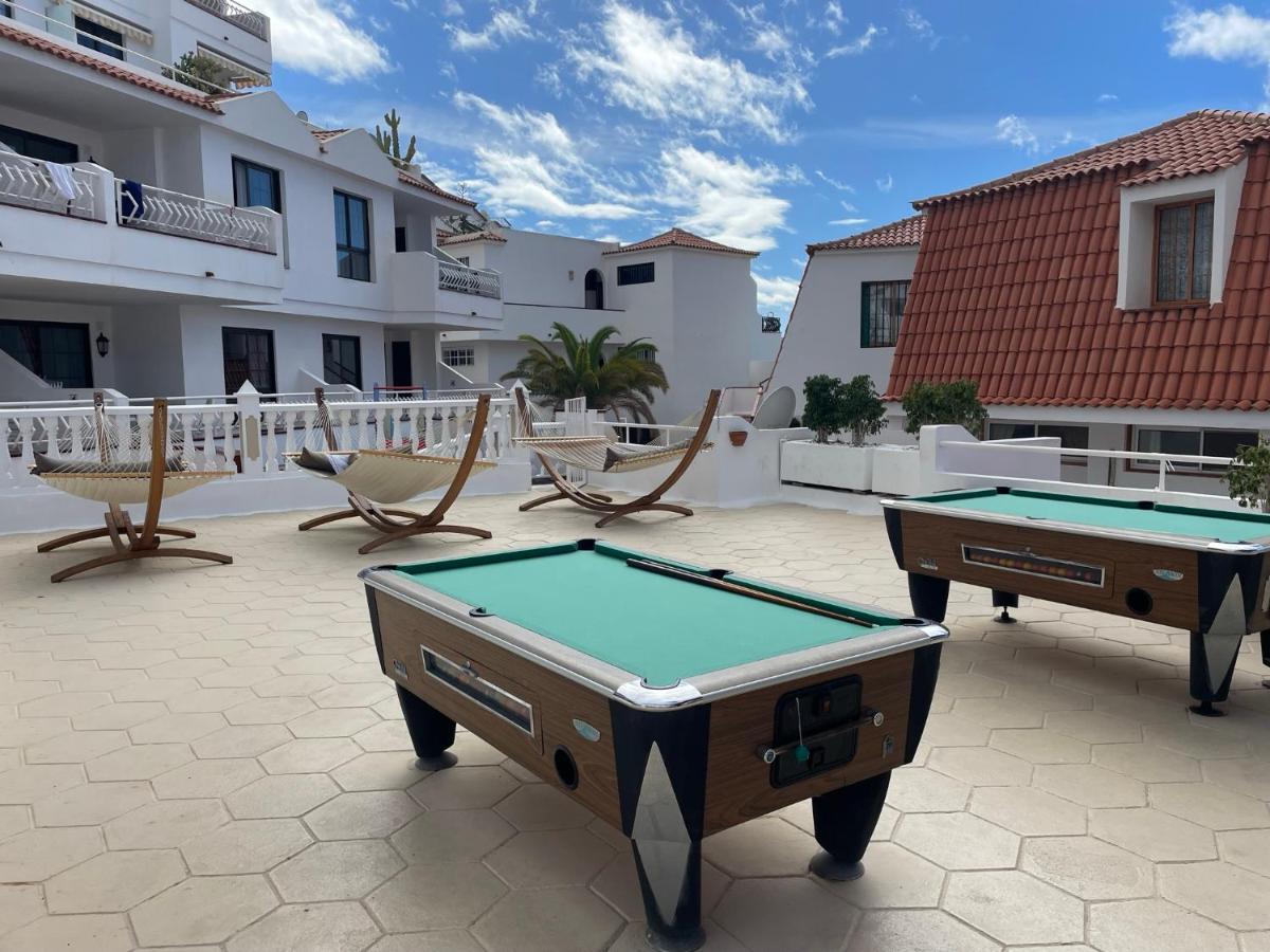 Luxury Diamond - Ocean View, Big Terraces, Air Con, Wifi Apartment Лос Кристианос Екстериор снимка