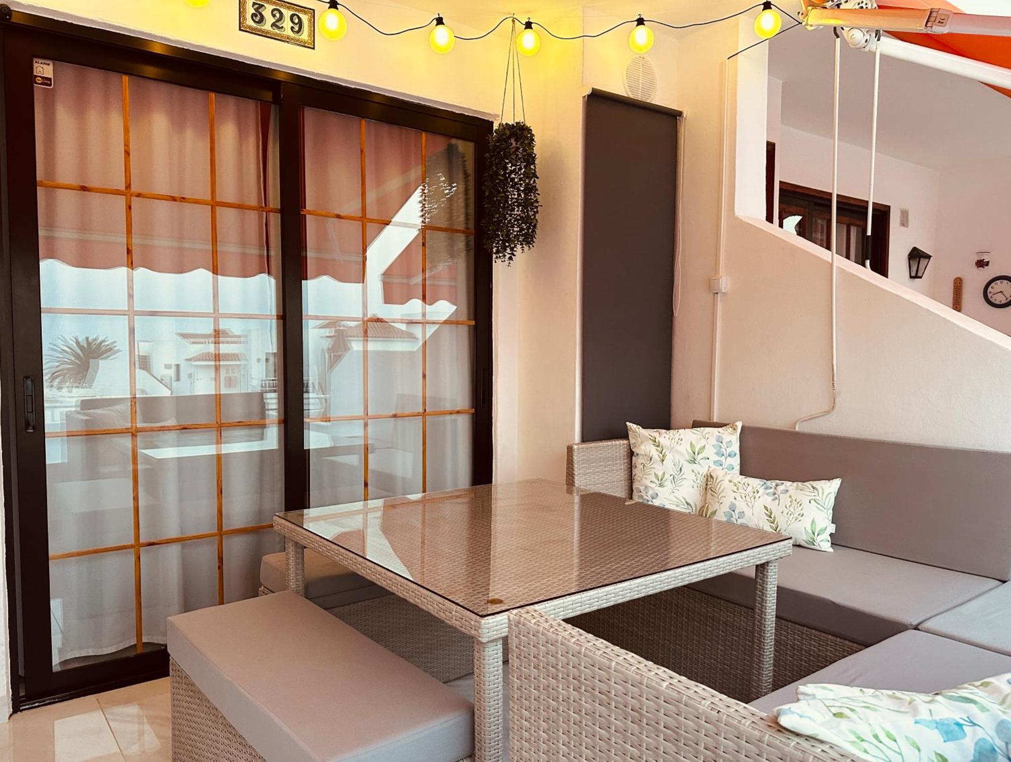 Luxury Diamond - Ocean View, Big Terraces, Air Con, Wifi Apartment Лос Кристианос Екстериор снимка